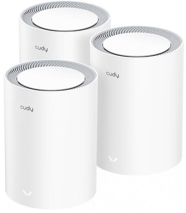 Cudy M1800 Ax1800 Dual Band Wifi 6 Gigabit Pack 3 Mesh System Vit