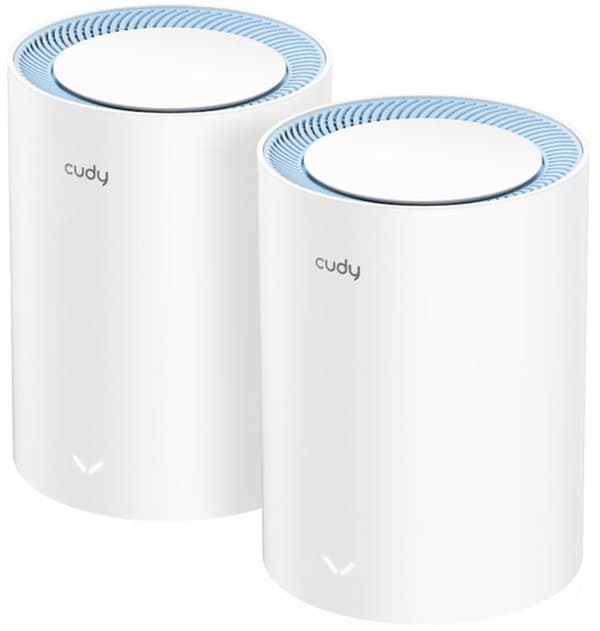 Cudy M1200 Ac1200 Dual Band Wifi 5 Mesh 10/100 Mbps Pack 2 Mesh System Vit