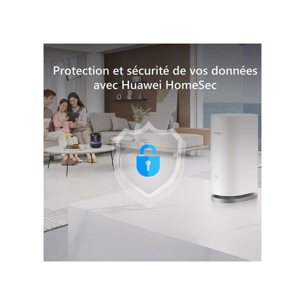 Wi-Fi Router - Huawei - MESH 3 - Täckning 600m² - Teknik AX3000 - Mesh+ Nätverk