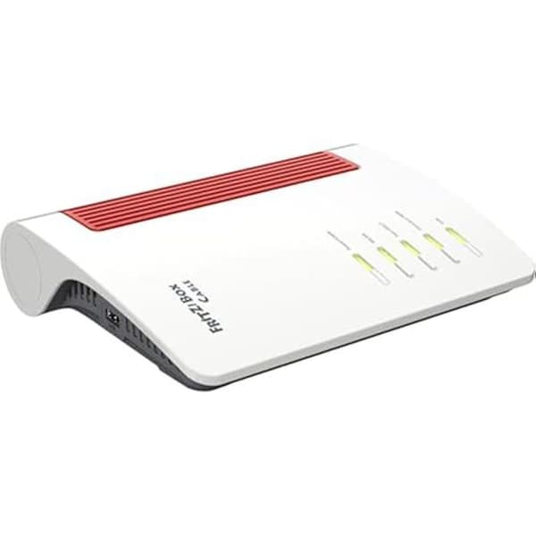 Router - AVM - Fritz!Box 6670 - DOCSIS 3.1 kabelmodem - Wi-Fi 7 - Zigbee och DECT ULE integration Vit