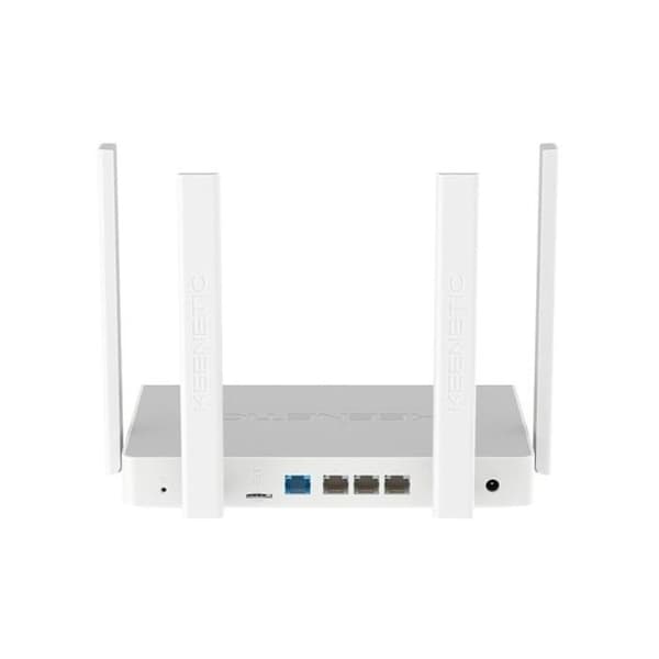 Keenetic Hero 4G+ router modem - WiFi 6 - AX1800 - Dubbelband - 4 Gigabit-portar - Cybernätverksskydd