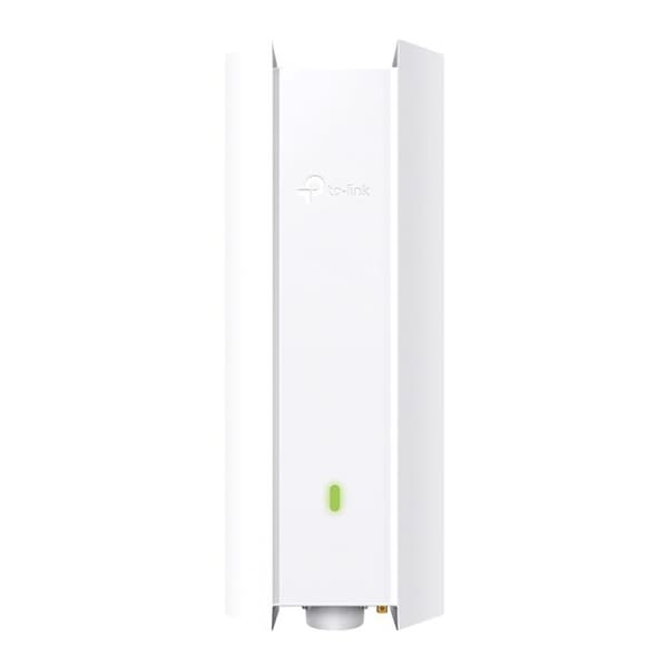 Wi-Fi 6 dubbelbandad åtkomstpunkt för inomhus/utomhus med en hastighet på 1800 Mbit/s, avancerad säkerhet och interna antenner.