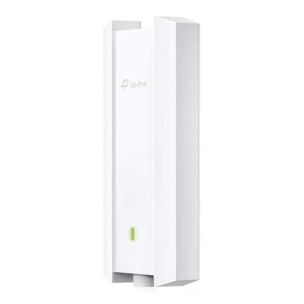 Wi-Fi 6 dubbelbandad åtkomstpunkt för inomhus/utomhus med en hastighet på 1800 Mbit/s, avancerad säkerhet och interna antenner.
