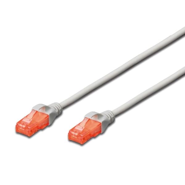 Nätverkskabel Ewent Im1030 Patchkabel Cat 6 Utp 7M Grå