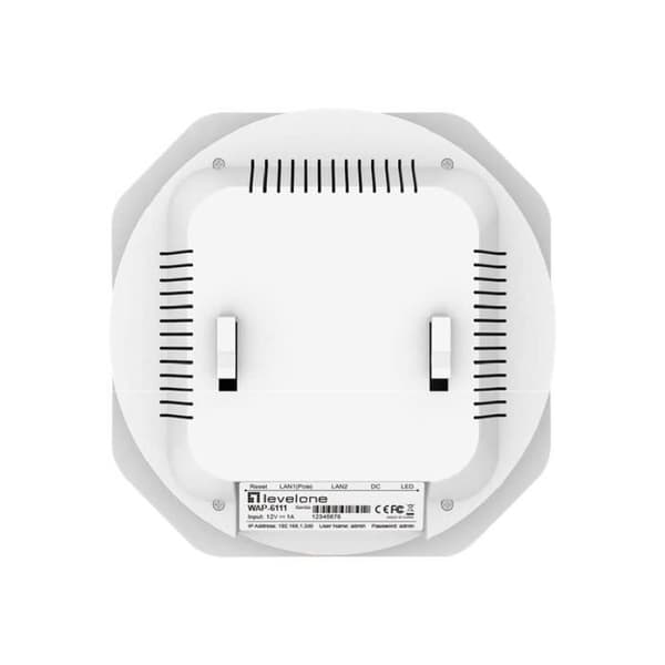 LevelOne WAP-6111 802.11b-g-n 2,4 GHz trådlös åtkomstpunkt Vit