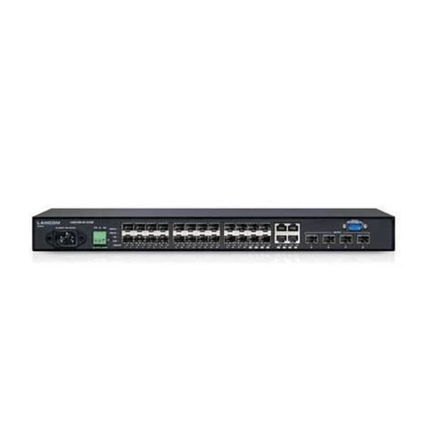 Lancom Systems GS-2328F Managed Gigabit Ethernet L3 (10-100-1000) Svart 1U Svart