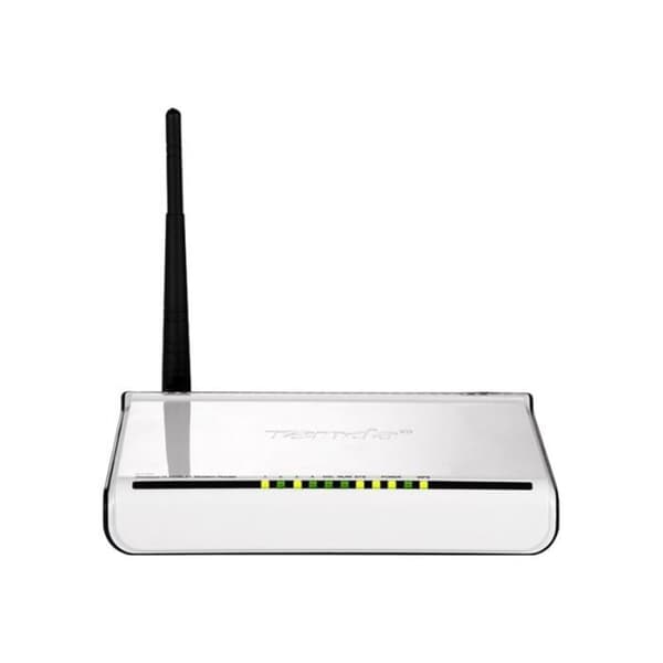 Tenda W150D trådlös router - ADSL - 4-portsswitch - 802.11b/g/n