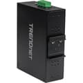 Miniatyrbild 3 av 4: trendnet 16-portars industriell gigabit poe svart svart Svart