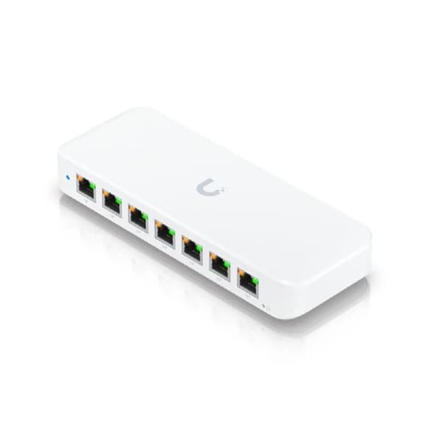 Högpresterande WiFi-router med avancerad teknik, kraftfull processor och snabb anslutning. Vit