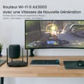Miniatyrbild 2 av 4: TENDA AX3000 Dual Band WiFi 6 Router, 1,6 GHz Dual Core CPU, OFDMA+MU-MIMO, Fjärrkontroll, Föräldrakontroll, TX9 pro