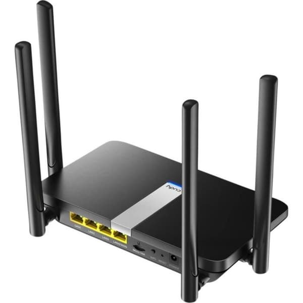 Wi-Fi-router med integrerat LTE-modem - cudy LT500 - 5 GHz - 1200 MBit/s Svart