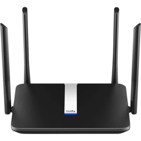 Cudy X6 AX1800 Wi-Fi-router - 1,5x snabbare hastighet - Wi-Fi 6 - 2,4 GHz, 5 GHz