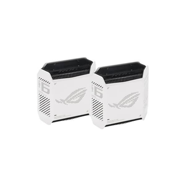 AX Tri Band 10000 Mbps trådlösa Wi-Fi-routrar - ASUS ROG Rapture GT6 Vit