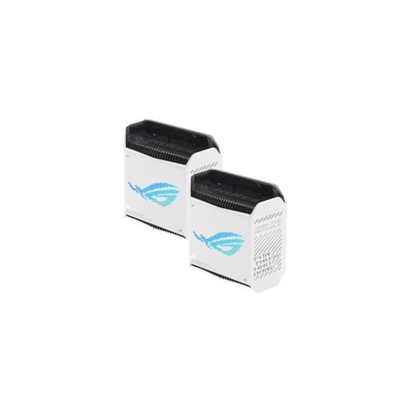 AX Tri Band 10000 Mbps trådlösa Wi-Fi-routrar - ASUS ROG Rapture GT6 Vit