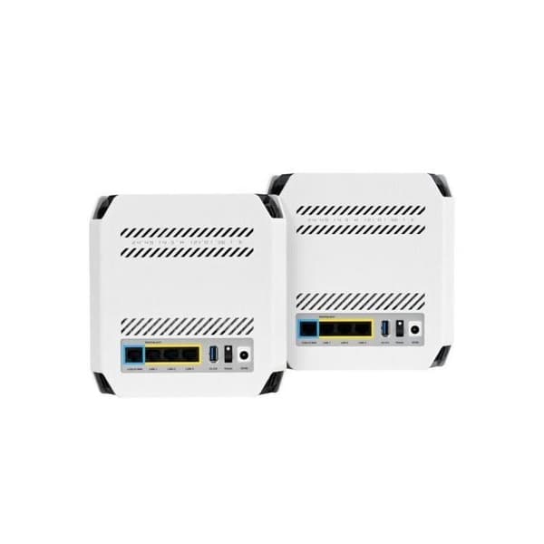 AX Tri Band 10000 Mbps trådlösa Wi-Fi-routrar - ASUS ROG Rapture GT6 Vit