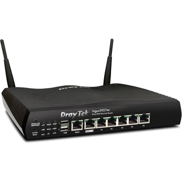 DrayTek Vigor 2927ac VPN-router med hög hastighet
