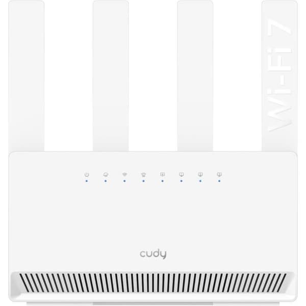 Router - CUDY - BE3600 - Wi-Fi 7 - 4 Gigabit-portar - Quad Core 2,0 GHz - 4 antenner