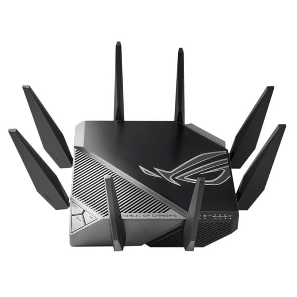 Wifi-router - ASUS - ROG GT-AXE11000 - Wi-Fi 6E - 4 portar - 2 WAN