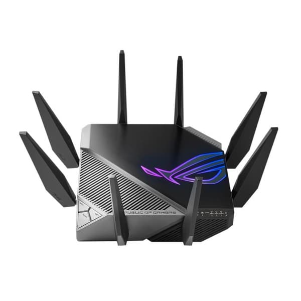 Wifi-router - ASUS - ROG GT-AXE11000 - Wi-Fi 6E - 4 portar - 2 WAN