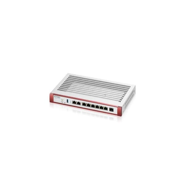 Zyxel USG FLEX200 H-serien, användardefinierade portar med 2 x 2,5G och 6 x 1G, 1 x USB med 1 YR-säkerhetspaket