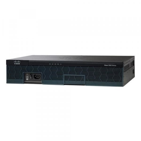 Router - CISCO - C2921-VSEC-SRE/K9 - Säkerhet - Anslutning - Tjänsteintegration Svart