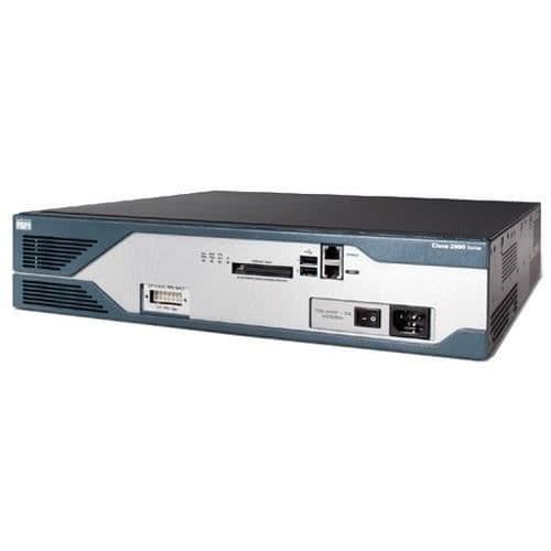 Router - CISCO - C2821-VSEC-CUBE/K9 - IOS-brandvägg - Ethernet - 4-portars switch
