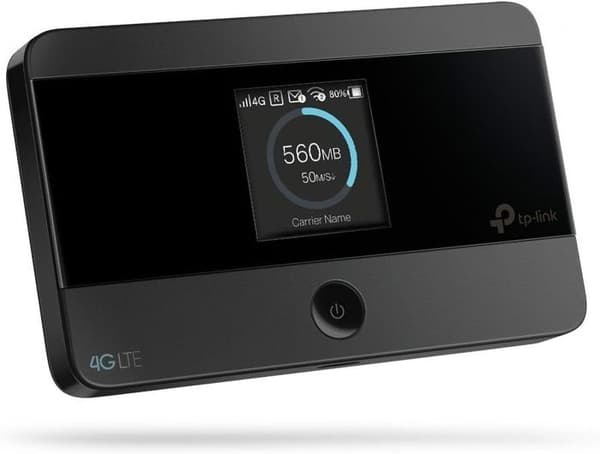 4G-router 4G-modem 150 Mbps hastighet - TP-Link M7350 - 4G Hotspot - 2000 mAh uppladdningsbart batteri - upp till 10 enheter