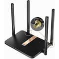 Miniatyrbild 1 av 2: Modemrouter 4G LTE - CUDY - AC1200 - Wi-Fi mesh 1200 Mbps - Avtagbara antenner - VPN-stöd