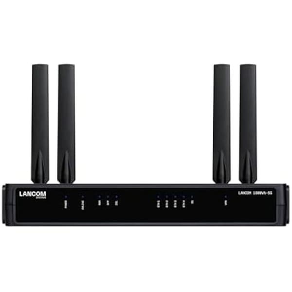SD-WAN Gateway - LANCOM - 1800VA-5G - 5G - Ethernet - Integrerad säkerhet Svart