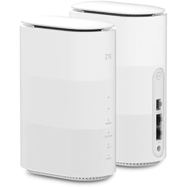 5G-router - ZTE - G5B - WiFi6 - Låg energiförbrukning - 64 anslutna enheter