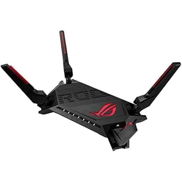 Spelrouter - ASUS - ROG Rapture GT-AX6000 - WiFi 6 - Dubbelband - 2,5 G-portar Svart
