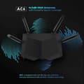 Miniatyrbild 1 av 4: TENDA AC6 WiFi-router - Dual band AC1200 - 4 portar - 4 antenner - MU-MIMO
