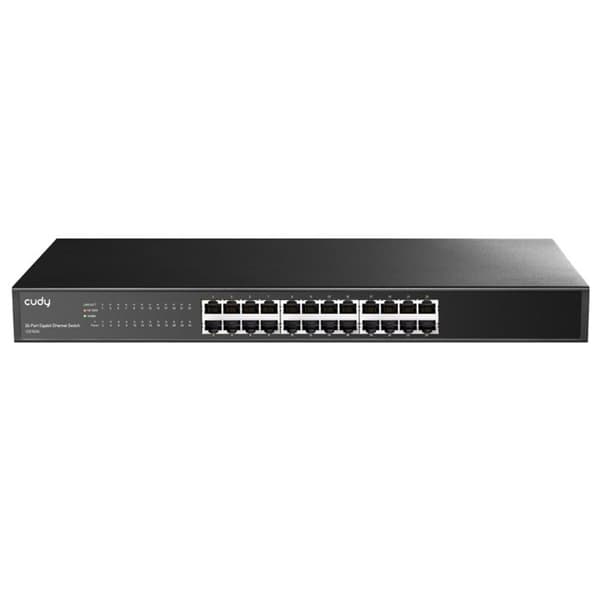 Cudy Gs1024 24-portars Gigabit Unmanaged Switch Svart