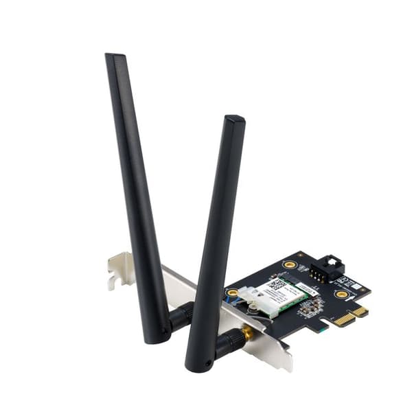ASUS TUF Gaming BE6500 Dual Ba Svart, Rostfritt stål