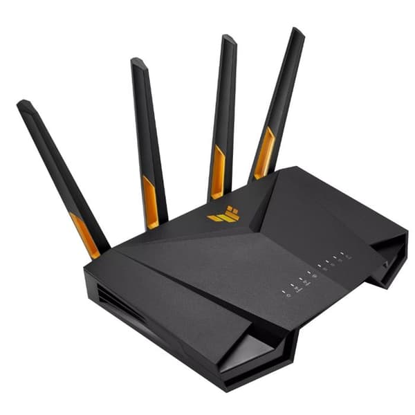 Spelrouter - ASUS - TUF-AX4200 - WiFi 6 Dual band - 2,5 Gbps - 2,0 GHz processor Svart