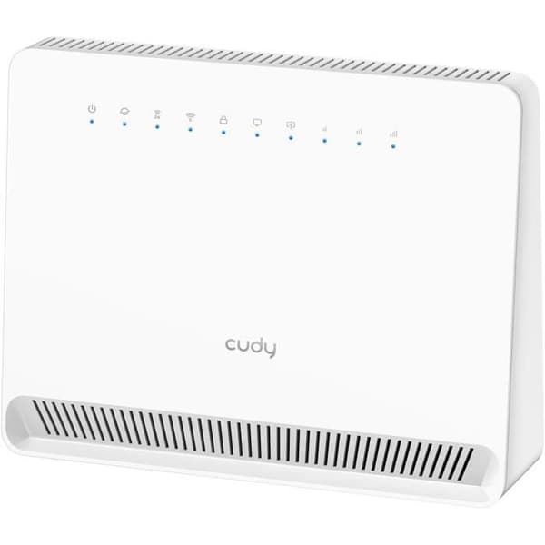 4G LTE-router - CUDY - LT500E - Dubbelbandigt Wi-Fi AC1200 - Hastighet upp till 300 Mbps - Ethernet-portar 100 Mbps