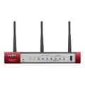 Miniatyrbild 2 av 3: Brandvägg - ZYXEL - USG20W-VPN - 5 portar - Gigabit Ethernet - 802.11ac trådlöst nätverk