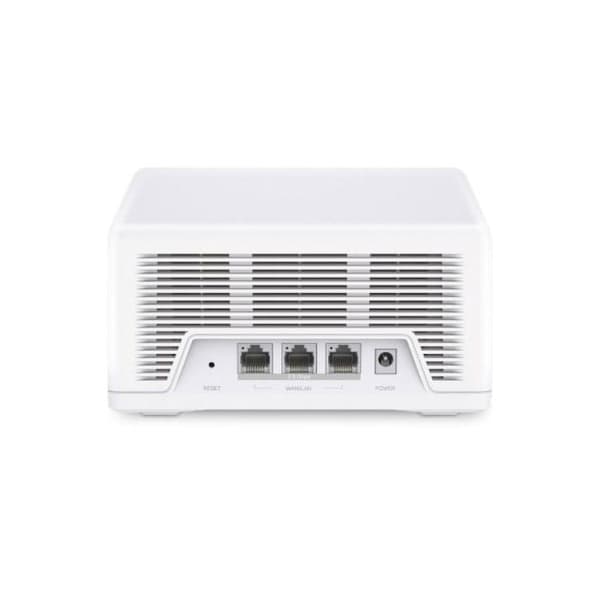TP-Link HALO H47BE. Produktfärg: Vit, Produkttyp: Nätsystem, Maximal täckning: 550 m2. Wi-Fi-band: