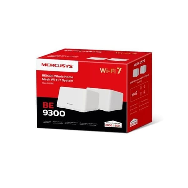 TP-Link HALO H47BE. Produktfärg: Vit, Produkttyp: Nätsystem, Maximal täckning: 550 m2. Wi-Fi-band: