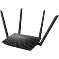 Miniatyrbild 1 av 5: Trådlös router - ASUS - RT-AC1200 v.2 - Dual Band 1200 Mbps AC Wi-Fi-router med 4 externa antenner, 5 Ethernet-portar