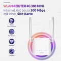 Miniatyrbild 3 av 6: 4G LTE Wifi-router - STRONG - 300 Mbps - Avtagbara antenner - Lätt att installera - RJ45