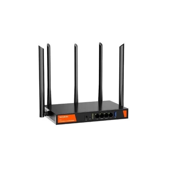 Tenda-Wi-Fi 6 trådlös router W30E AX3000, 5G, åtkomstpunkt, upp till 80 användare av Wi-Fi-kablar /200 Svart