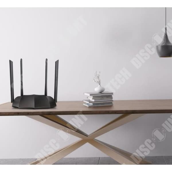 TD® 1000 Dual-Band Gigabit trådlös kabelrouter, MU-MIMO-stöd, 4 LAN-portar, WIFI Sync Switch