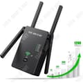 Miniatyrbild 1 av 4: TD® Trådlös Router 1200M Signalförstärkare 2.4G5G Repeater AP Hem WIFI-förbättring Alldeles kompatibel Lättviktsportab