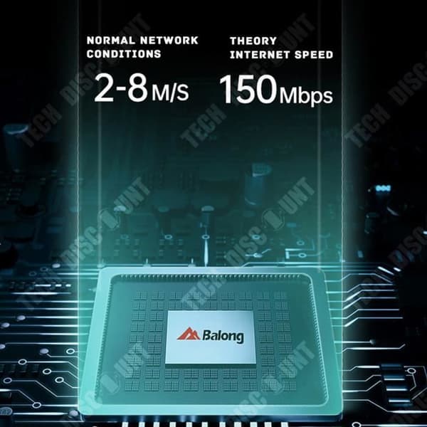 TD® Mobil trådlös bärbar wifi E5885 mini cpe-kort 4g router 100 meter nätverkstäckning port förarlös lätt och bärbar