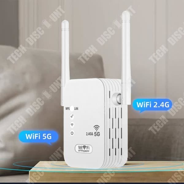TD® WIFI signalförstärkare kopplad till booster 1200M5G trådlös routing dubbelfrekvens dubbel antenn repeater genom