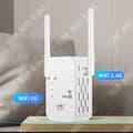 Miniatyrbild 3 av 4: TD® WIFI signalförstärkare kopplad till booster 1200M5G trådlös routing dubbelfrekvens dubbel antenn repeater genom