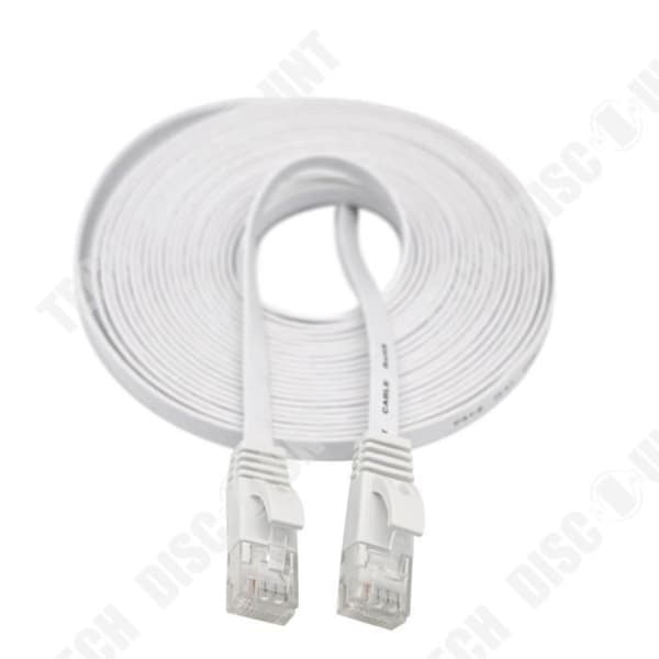 TD® Ethernet-kabel 20 meter Universell kompatibilitet Motståndskraftiga koppartrådar prestandaöverföring snabb internetanslutning