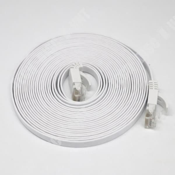 TD® Ethernet-kabel 20 meter Universell kompatibilitet Motståndskraftiga koppartrådar prestandaöverföring snabb internetanslutning
