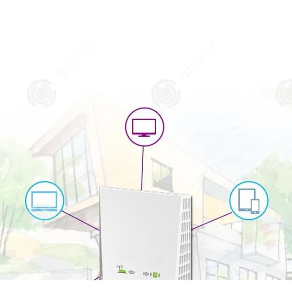 Wi-Fi räckviddsförlängare - INNOVTEC - AC2200 - Dubbelband 2,4/5 GHz - 2200 Mbps